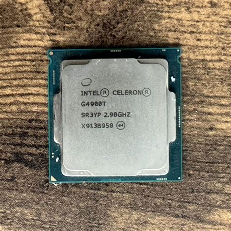 Core G4900T 2.9GHz Quad.